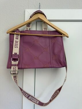 Steve Madden faux leather tote bag purse